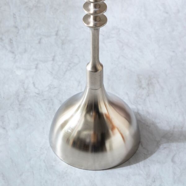 طاولة جانبية بسطح زجاج من إيديث