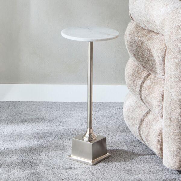 طاولة جانبية بسطح رخامي - سيرفو