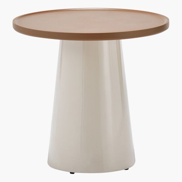 طقم طاولة قهوة بسطح زجاجي دوار من أوسكار