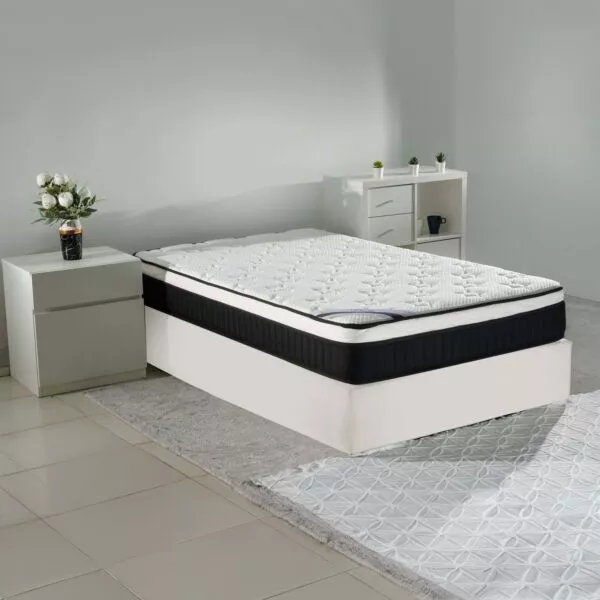مرتبة توين بنوابض بونيل وسطح صندوقي من آي ريبوز - 120x200x24 سم