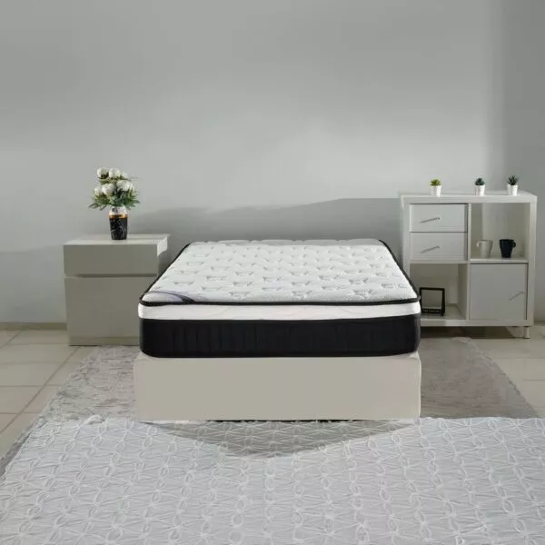 مرتبة توين بنوابض بونيل وسطح صندوقي من آي ريبوز - 120x200x24 سم