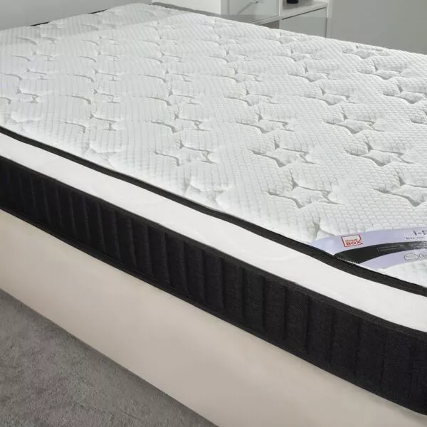 مرتبة توين بنوابض بونيل وسطح صندوقي من آي ريبوز - 120x200x24 سم