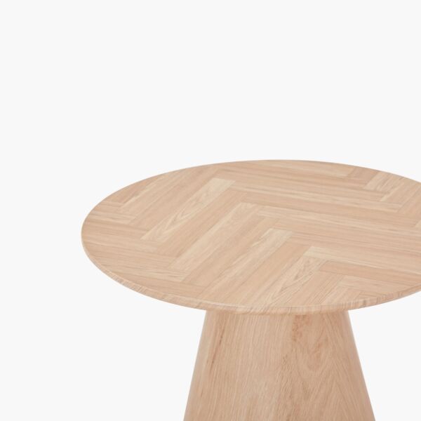 طاولة جانبية مستديرة من هيميسفير