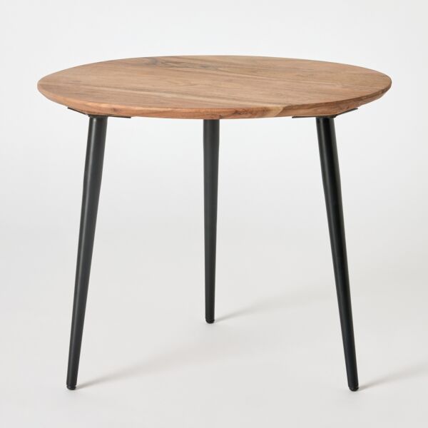 طقم طاولة جانبية خشب صلب ليك