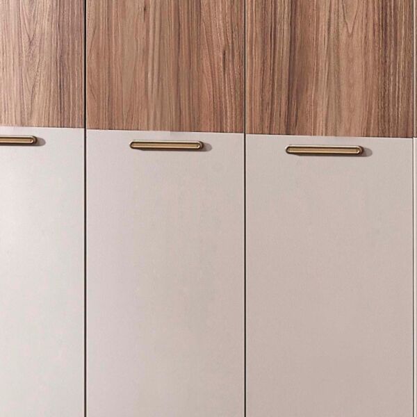 خزانة ملابس 6 أبواب بمرآة من بريستيج