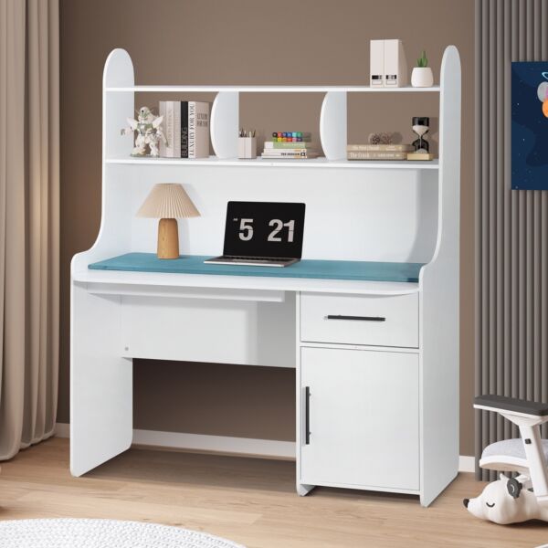 طاولة مكتب بدرج وباب ومساحة تخزين ستيلو