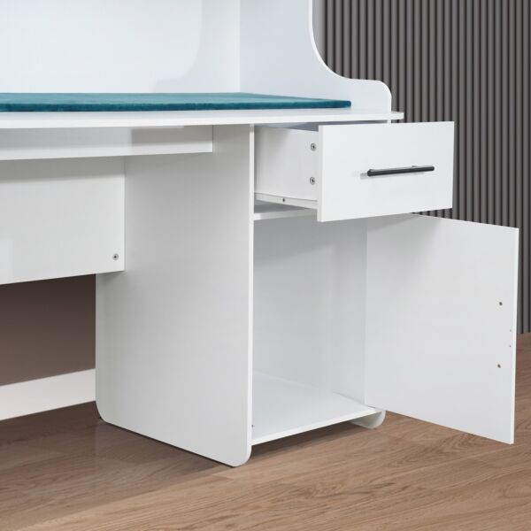 طاولة مكتب بدرج وباب ومساحة تخزين ستيلو