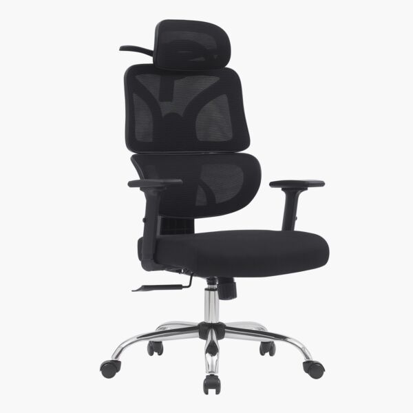 كرسي مكتب قابل للتعديل بمسند ظهر مرتفع دينفر