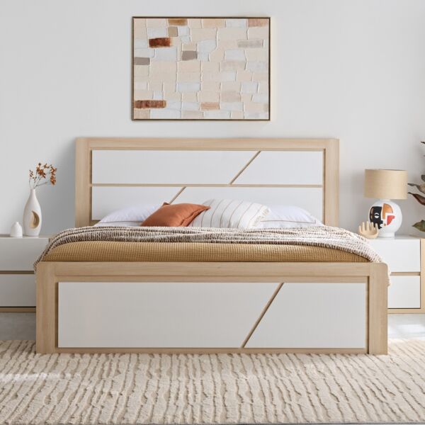 سرير ذكي بحجم كينج مع منفذ يو إس بي من أرتيزان - 180x200 سم