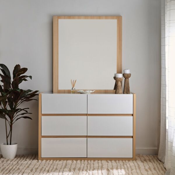 طاولة تزيين ماستر بمرآة أرتيزان