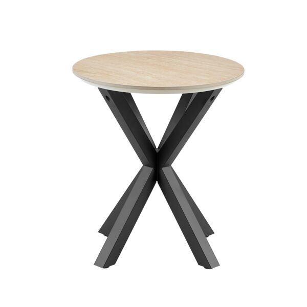 طاولة جانبية مستديرة من حجر ملبد من بيليسيا