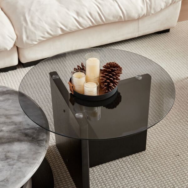 طقم طاولة قهوة رخام ميريدا