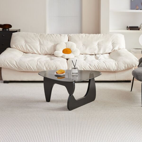 طاولة قهوة بسطح زجاجي فيدريك