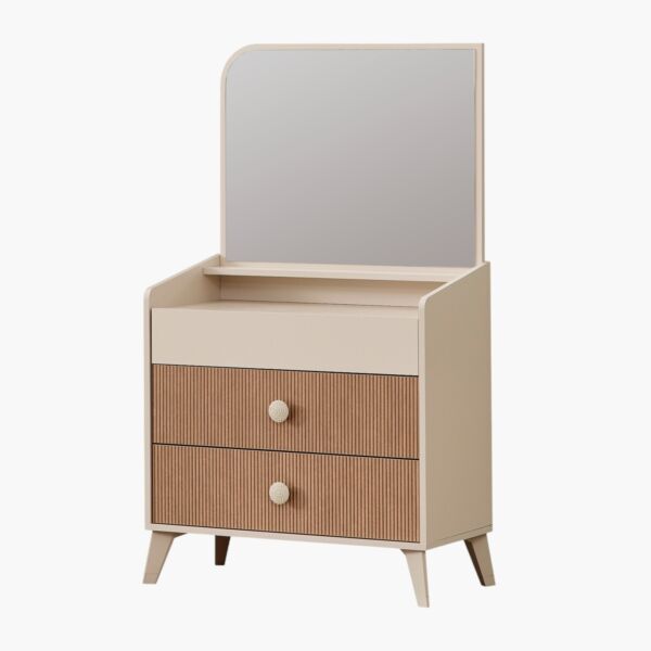 طاولة تزيين بـ3 أدراج مع مرآة - كينجسلاي