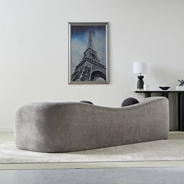 كنبة قماش 4 مقاعد مع وسادتين من باليرمو