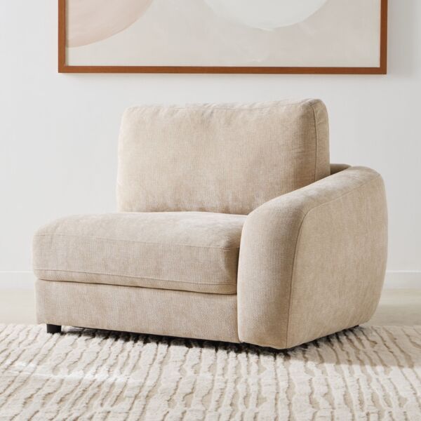 كنبة مفرد بذراع أيمن بالينسيا