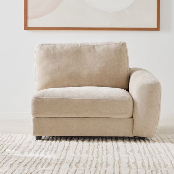 كنبة مفرد بذراع أيمن بالينسيا