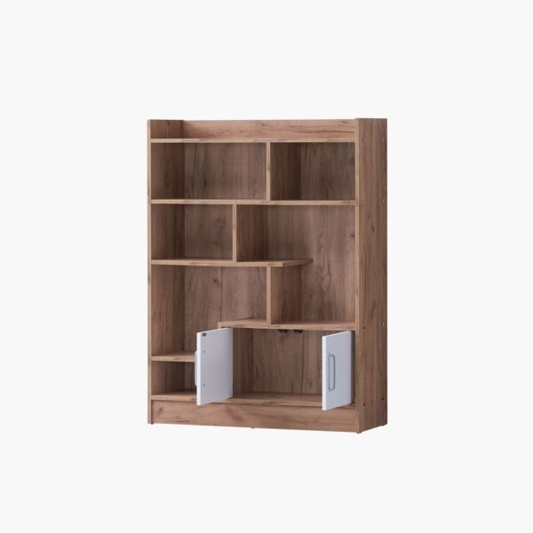 خزانة كتب بِبابين ورف من ألفورد إلورا