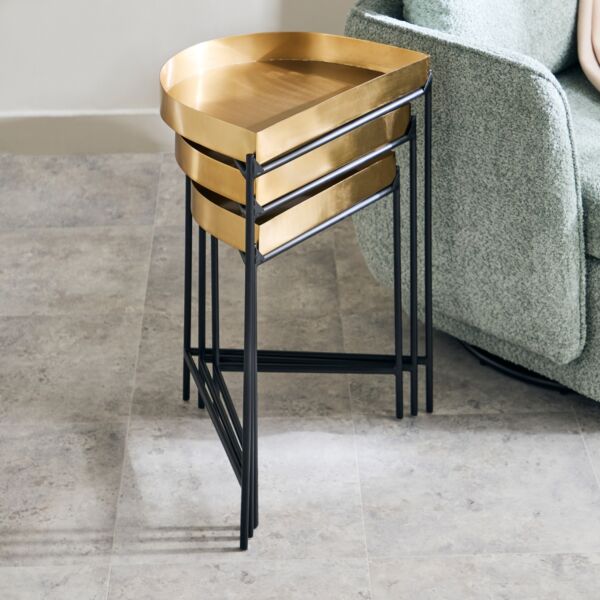 طاولات متداخلة من أباكوس - طقم من 3 قطع