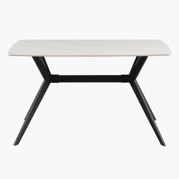 طقم طاولة طعام الحجر الملبد 6 مقاعد أديسا