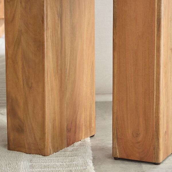 طاولة جانبية مستديرة بسطح رخامي من سيول