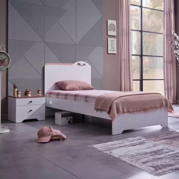سرير فردي ذكي من بايد - 90x200 سم