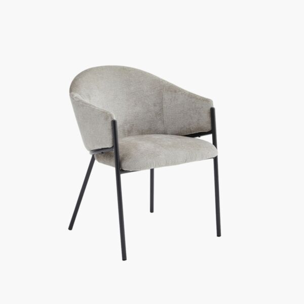 كرسي طاولة طعام قماش كولين جريس