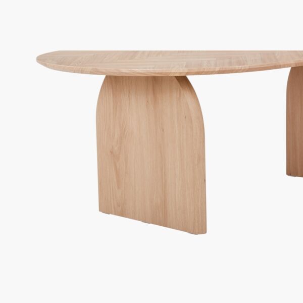 طاولة قهوة بيضاوية من هيمسفير