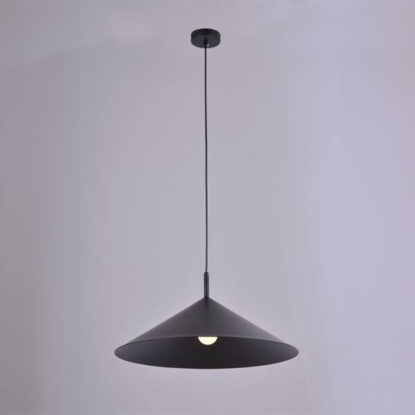 انارة معلقة مخروطي Y أسود