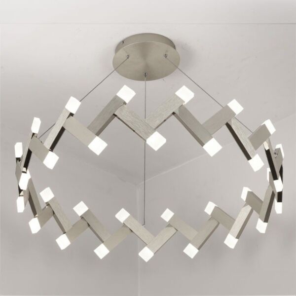 ثريا ساميج دائري ورملايت فضي مطفي دائري