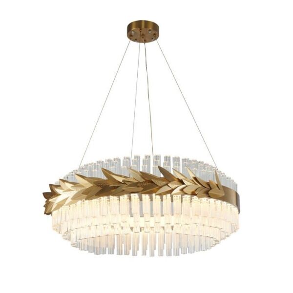 ثريا علاقي ماجنوليا دائري ليد ورملايت - ذهبي