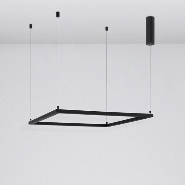 إنارة معلقة سكوير اب ورملايت صغير - اسود