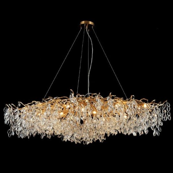 ثريا علاقي سيريب تريس مستطيل - ذهبي