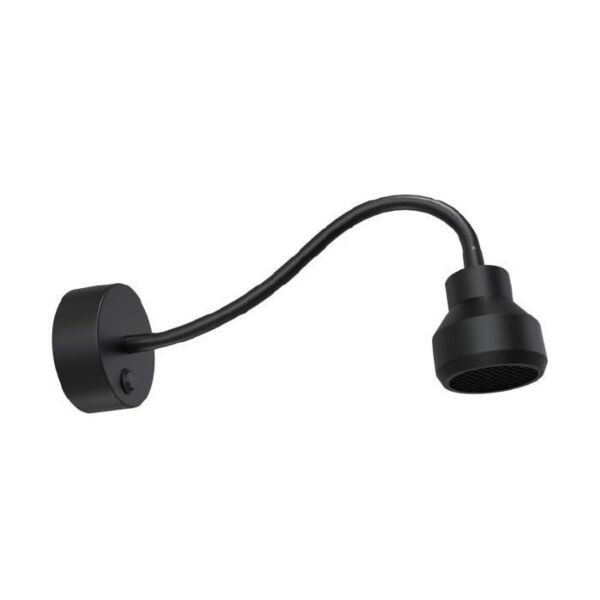 اضاءة جدارية - هني كمب 3 واط - اسود ورمادي