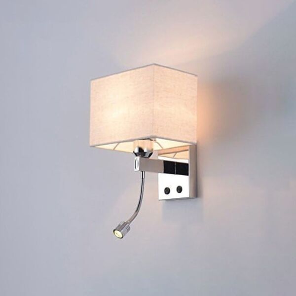 اضاءة جدارية لمون كروم