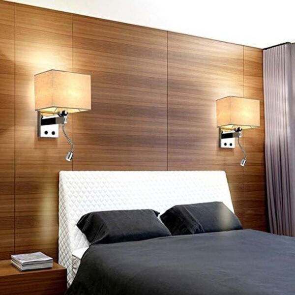 اضاءة جدارية لمون كروم