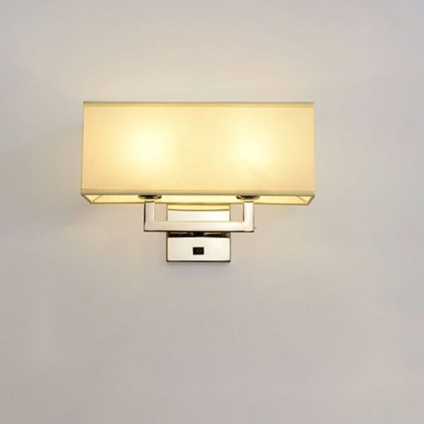 اضاءة جدارية مع مفتاح - بيج