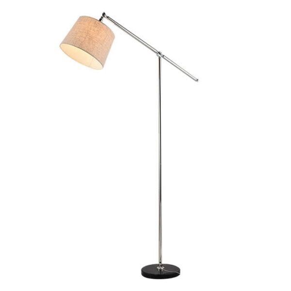 ابجورة ارضية كروم دائري - بيج