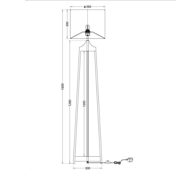 ابجورة ارضية افيدون - ذهبي واوف وايت