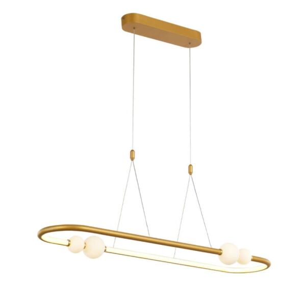 انارة معلقة كرات - ذهبي