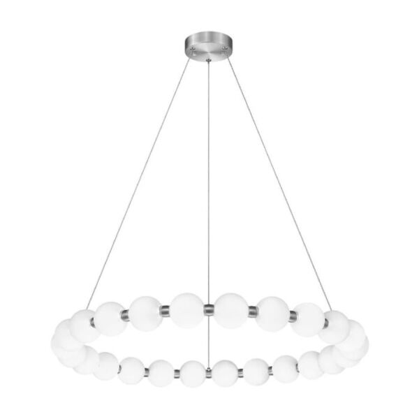 انارة معلقة اركيف رنج كرات 72 واط 80 سم- فضي