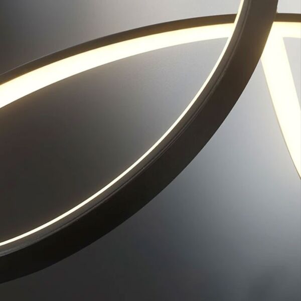 إنارة معلقة كونزي - اسود