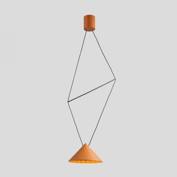 إنارة معلقة كونيكال واير ليد - برتقالي