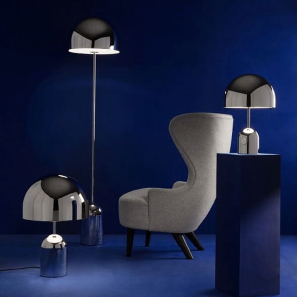 ابجورة ارضية كروم قبة معدن