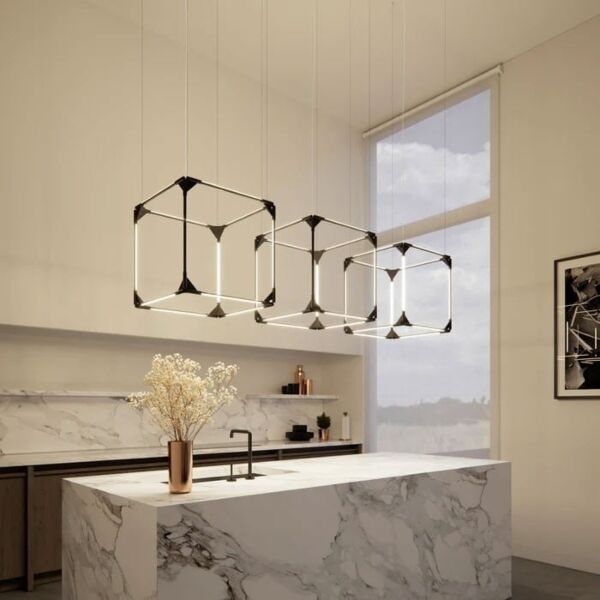 إنارة معلقة جونيبر 60 واط - اسود