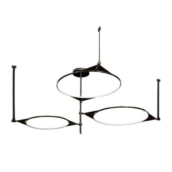 إنارة معلقة لطش برونو - اسود وذهبي