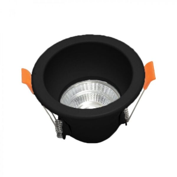 سبوت لايت كوب فريم أسود شمسي