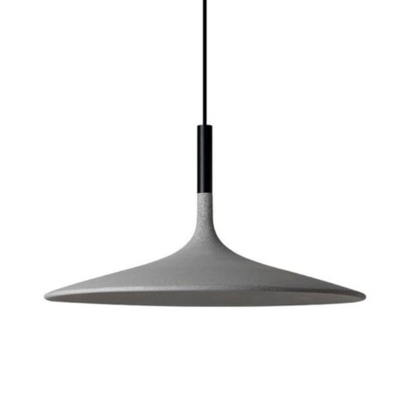 إنارة معلقة دوم اسمنت - رمادي