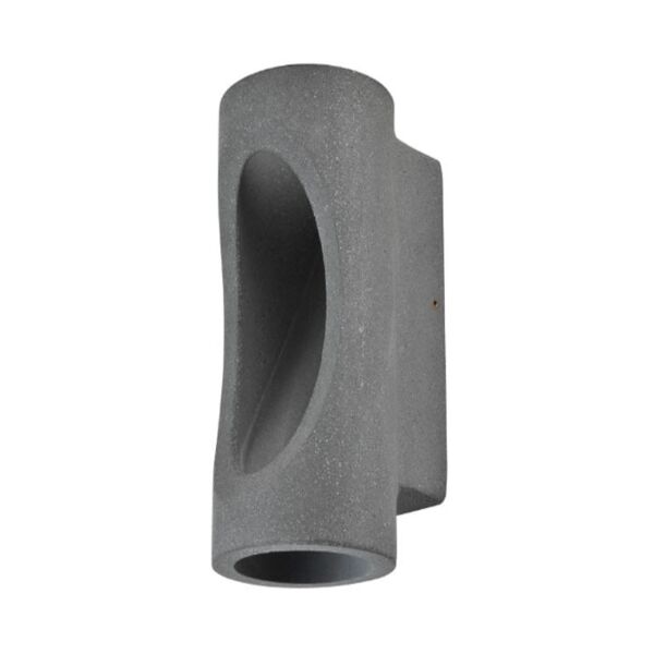 اضاءة جدارية مغارة اسمنت - رمادي