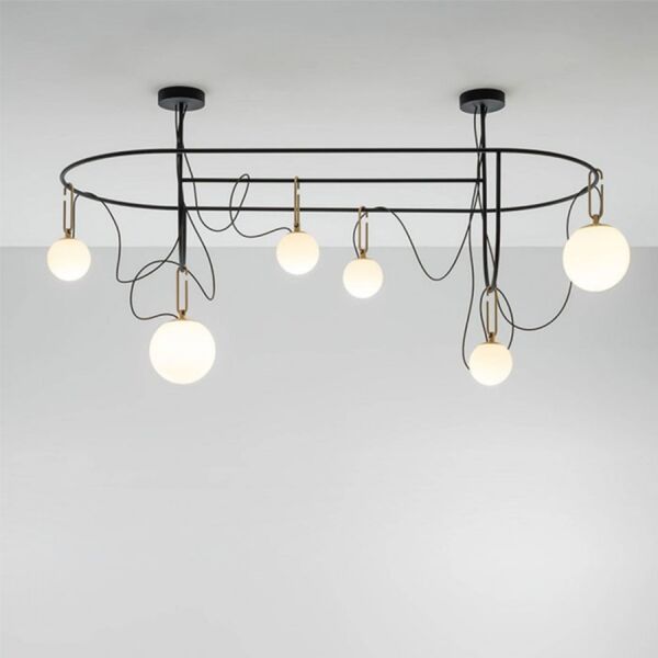 إنارة معلقة كرادل 169 سم - أسود